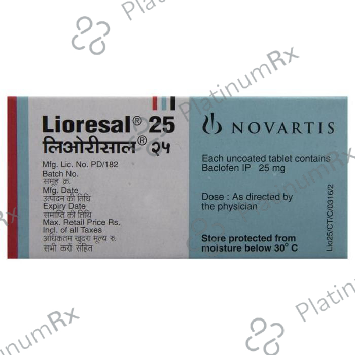 Lioresal 25 Tablet