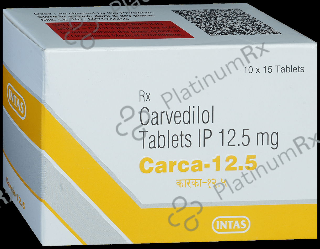 Carca 12.5mg Tablet 15s