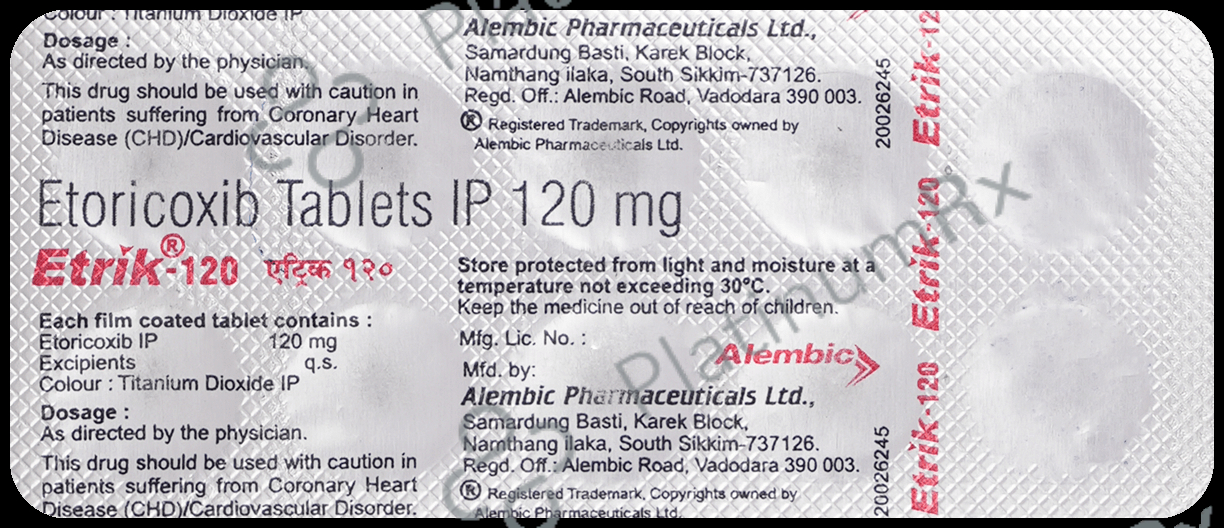 Etrik 120mg Tablet