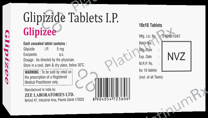 Glipizee Tablet