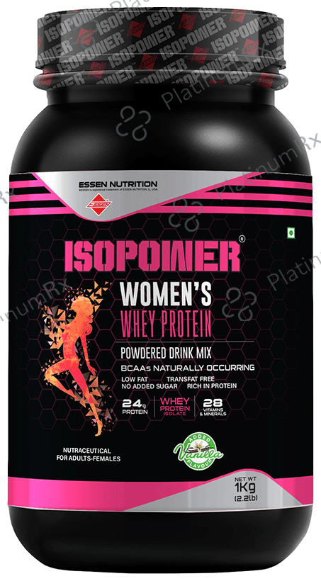 Essen Isopower Women's Whey Protein Powder Vanilla