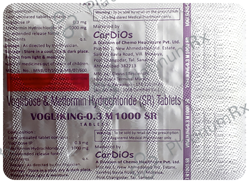 Vogliking 0.3 M 1000 SR Tablet