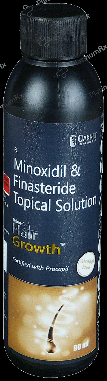 Oaknet's Hair Growth Topical Solution Alcohol Free