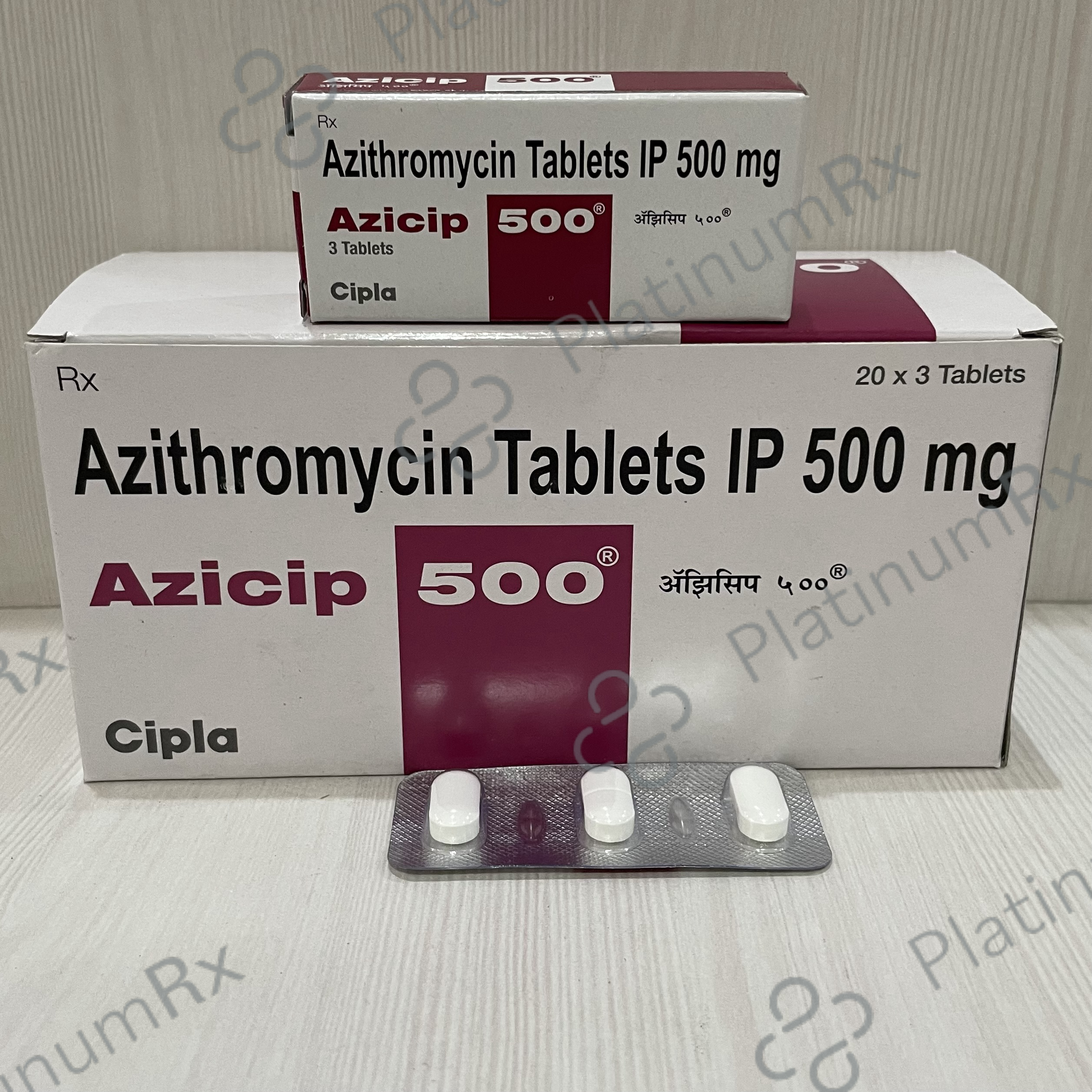 Azicip 500mg Tab 3s