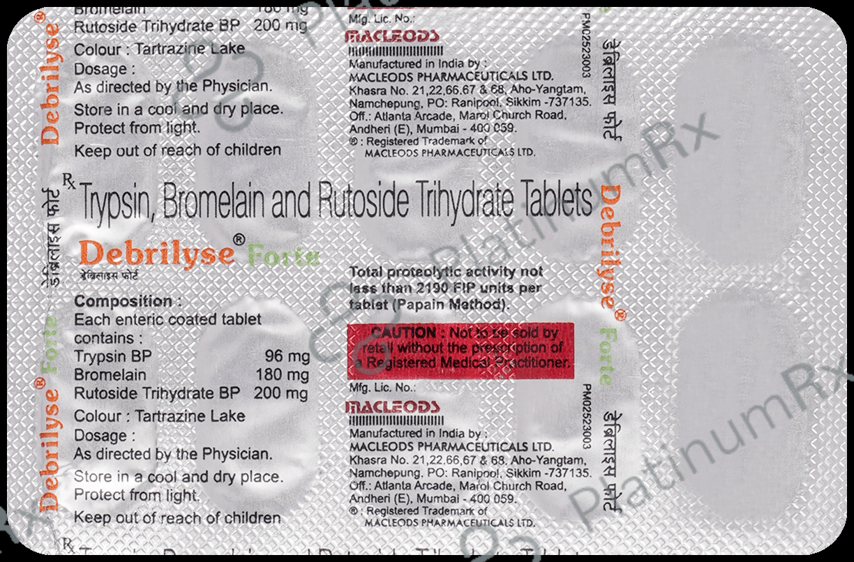 Debrilyse Forte Tablet 10s