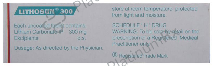 Lithosun 300mg Tablet 10s