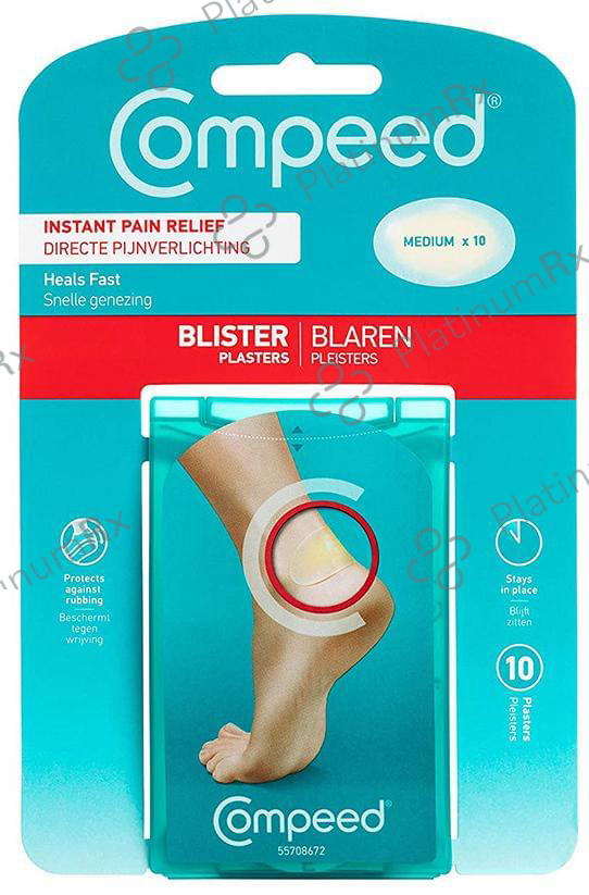 Compeed Blister Plasters Medium 10 plaster