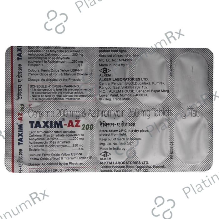 Taxim-AZ 200 Tablet
