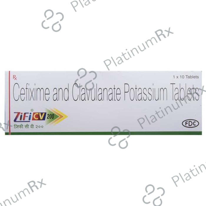 Zifi CV 200 200/125mg Tablet 10s