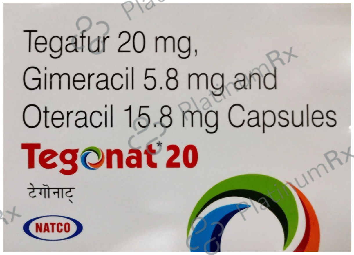 Tegonat 20mg Capsule 7s