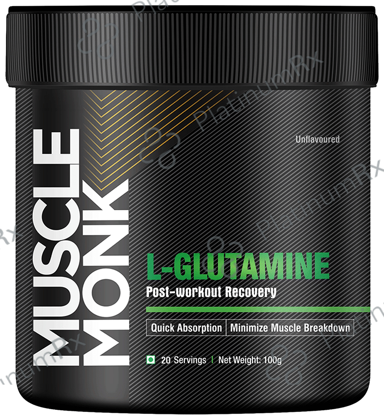 Muscle Monk L-Glutamine Unflavoured