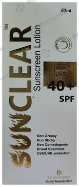 Sunclear Sunscreen Lotion SPF 40+