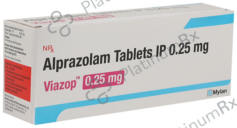 Viazop 0.25mg Tablet