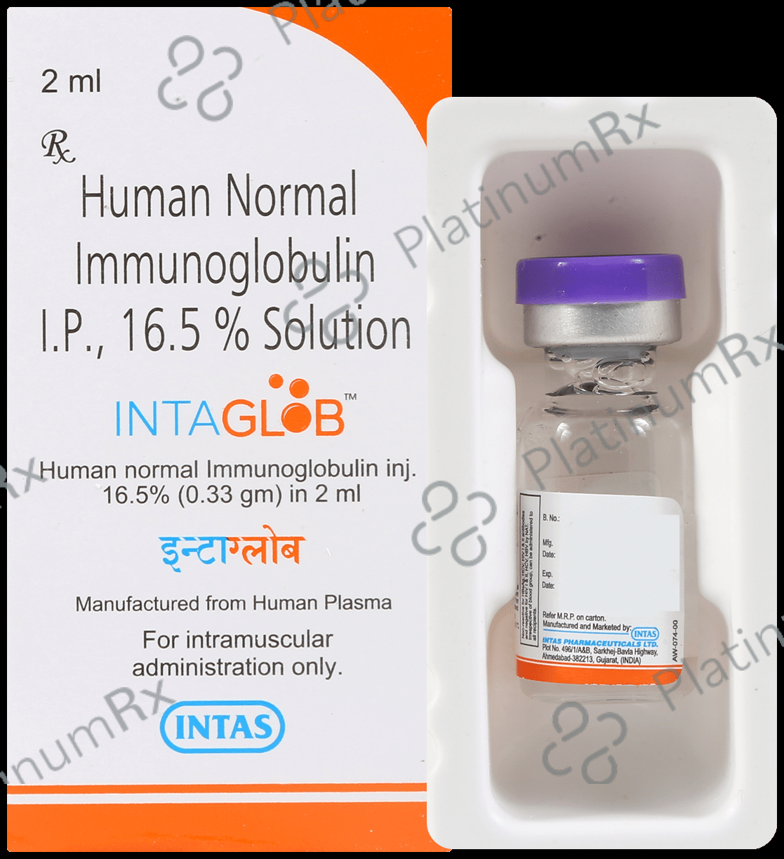 Intaglob 16.5% Injection