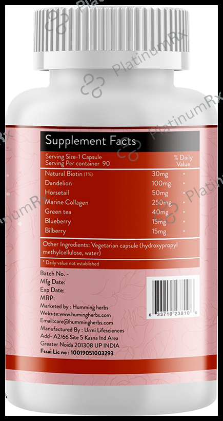 Humming Herbs Beauty Mojo Veg Capsule