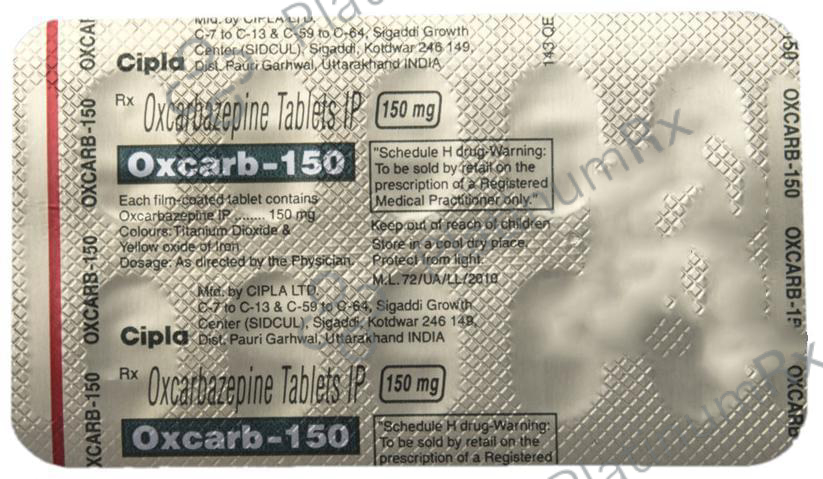 Oxcarb 150mg Tablet 10s