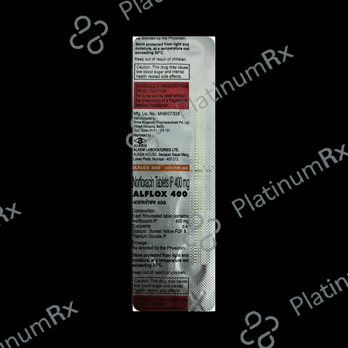 Alflox 400 Tablet
