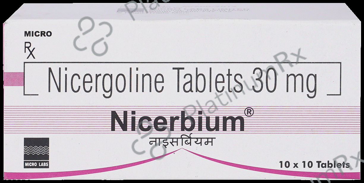 Nicerbium 30mg Tablet 10s