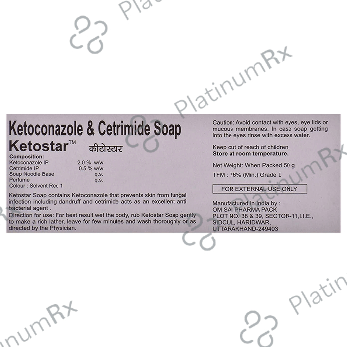 Ketostar Soap 50gm