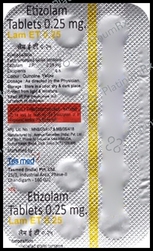 Lam ET 0.25 Tablet 15 Tablet