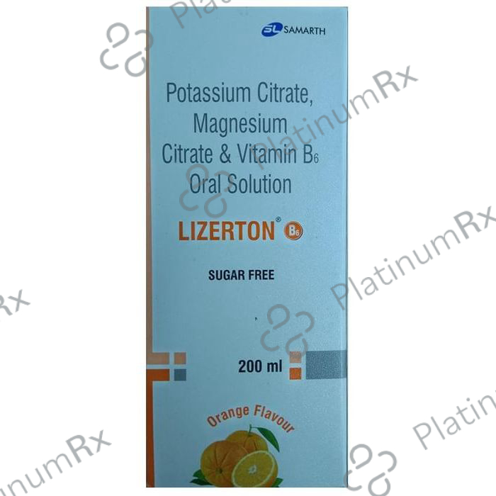 Lizerton B6 Oral Solution Orange Sugar Free