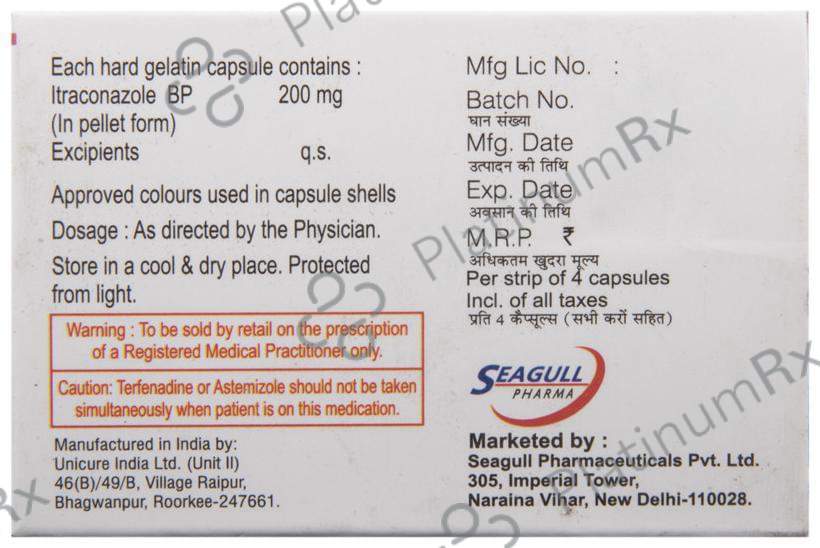 Itraderm DS Capsule 4 Capsule