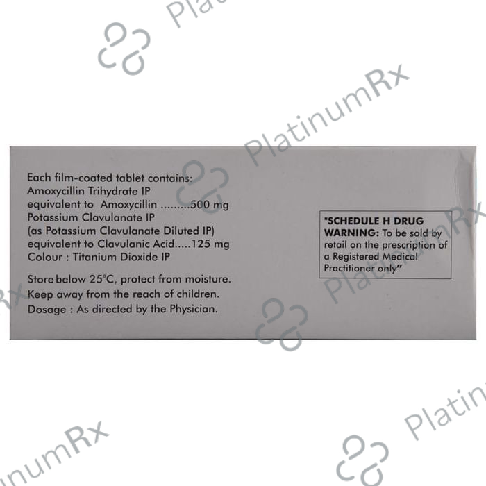 Erox CV 625mg Tablet 10s
