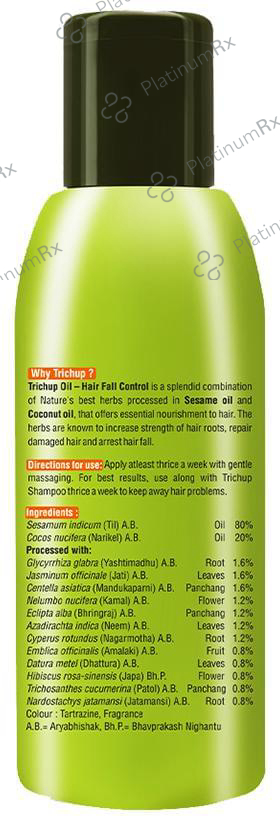 Vasu Trichup Hair Fall Control Oil 100 ml