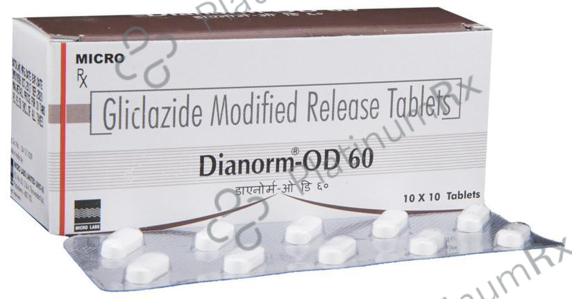 Dianorm OD MR 60mg Tablet 10s