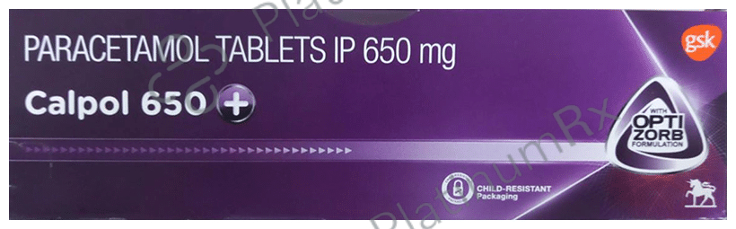 Calpol 650mg Plus Tablet 15s