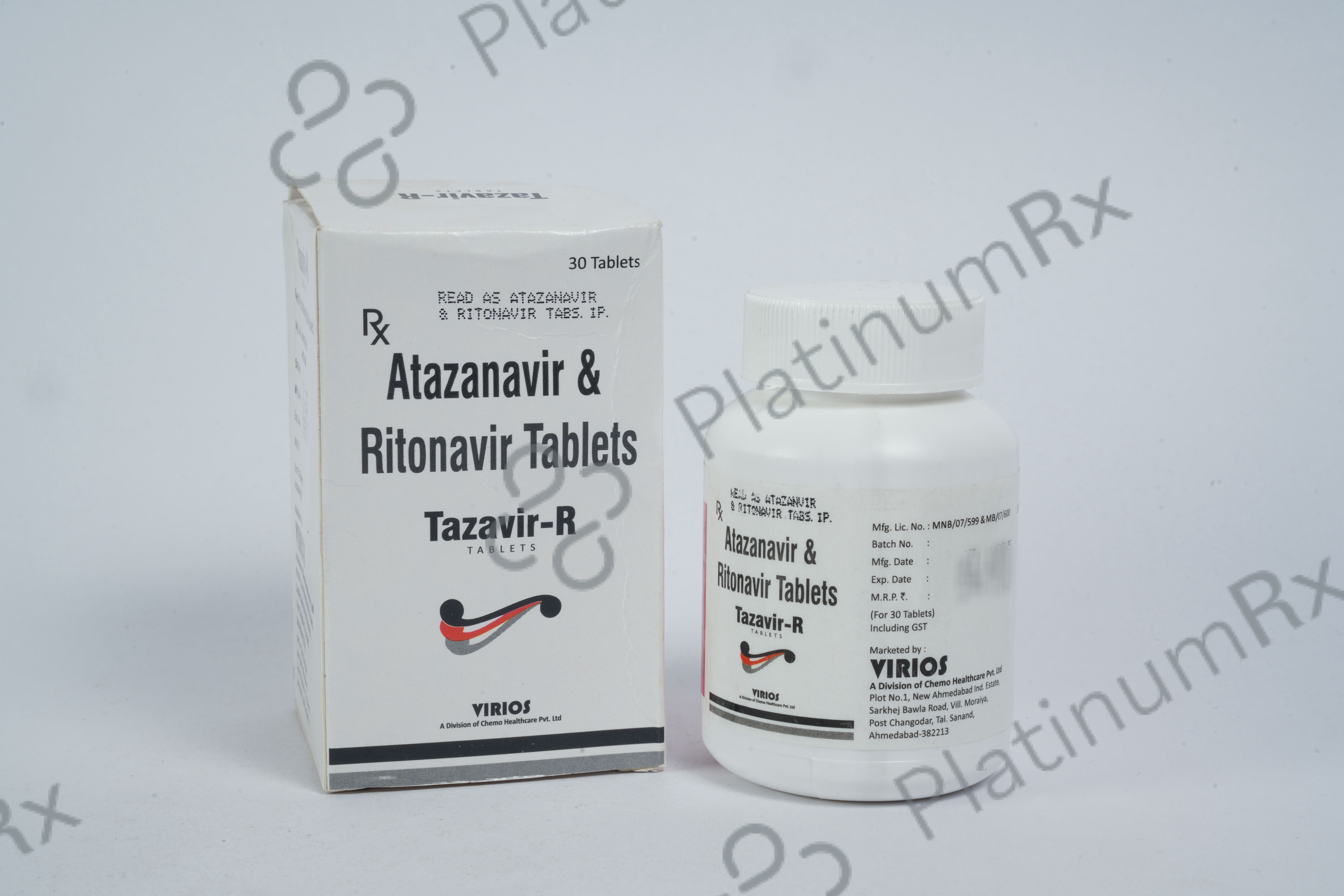 Tazavir R 300/100mg Tablet 30s