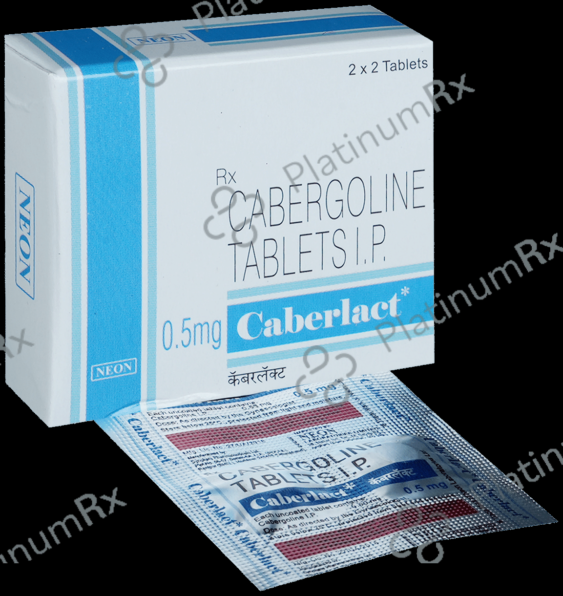 Caberlact 0.5mg Tablet 2s