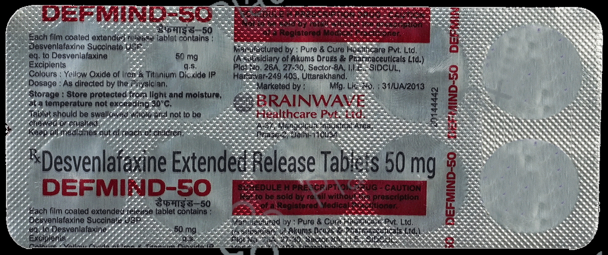 Defmind 50mg Tablet
