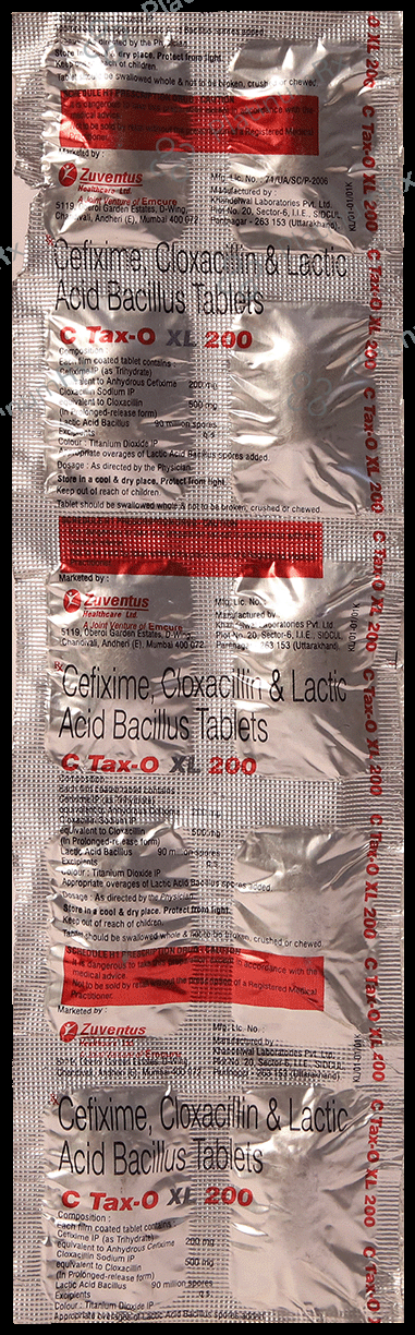 C Tax O XL Tablet 10s