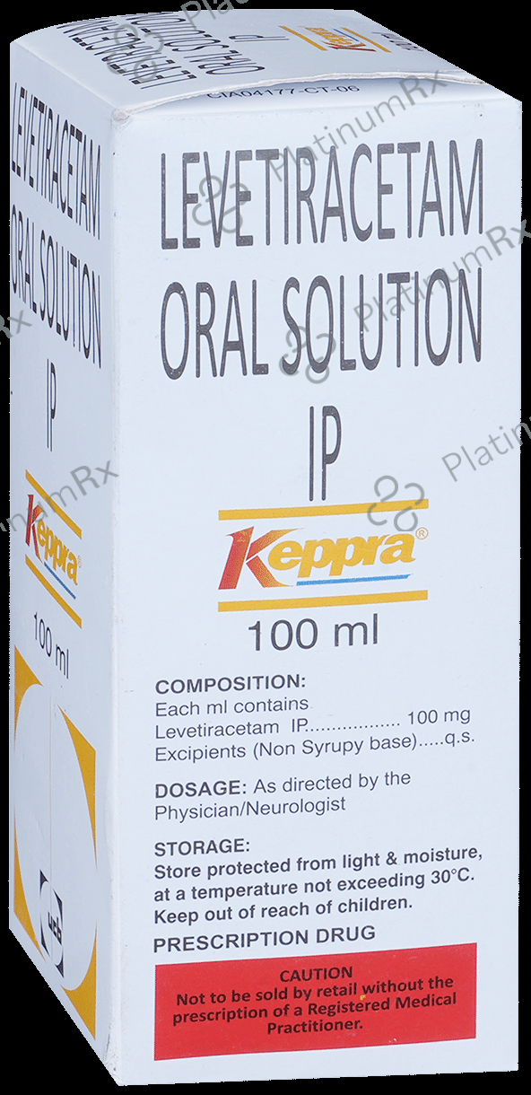 Keppra 100mg Syrup 100ml