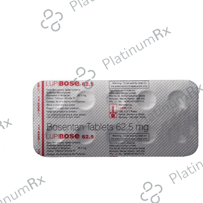 Lupibose 62.5mg Tablet 10s