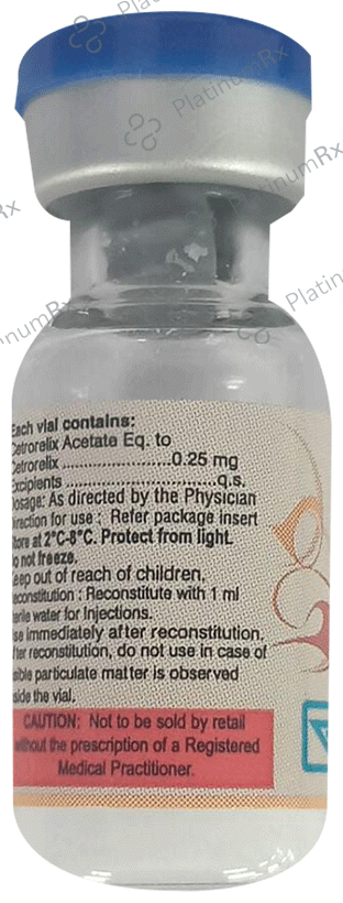 Ovucet 0.25mg Injection
