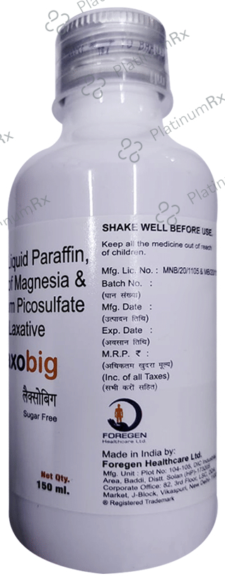 Laxobig Syrup Sugar Free