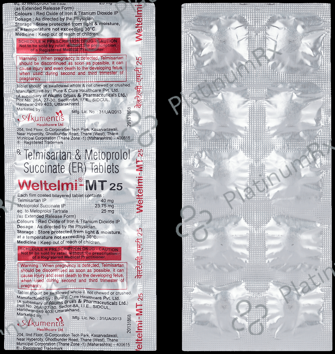 Weltelmi MT 25mg Tablet