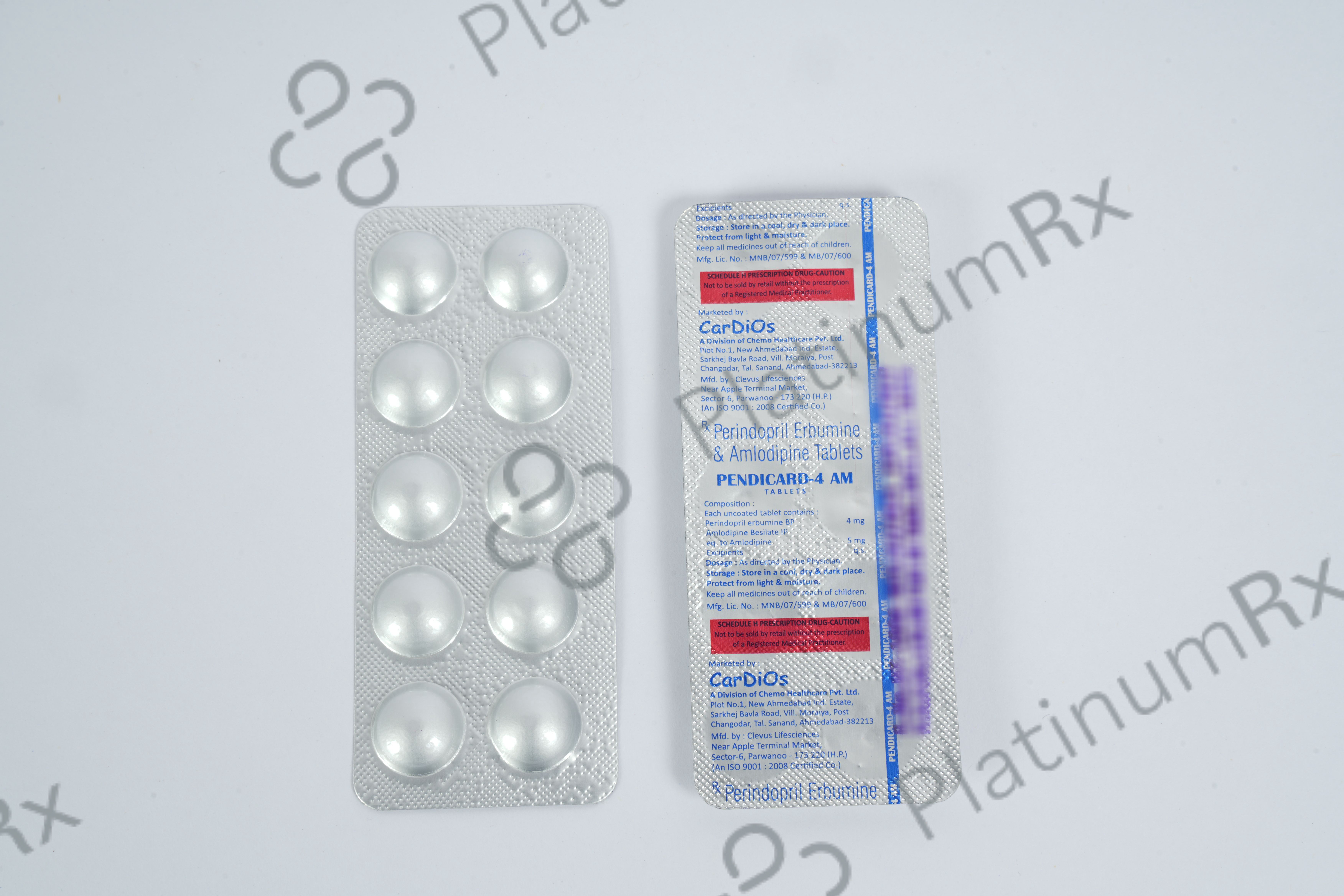 Pendicard 5/4mg AM Tablet 10s