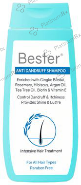 Bester Anti Dandruff Shampoo (100ml Each) 1 Bottle