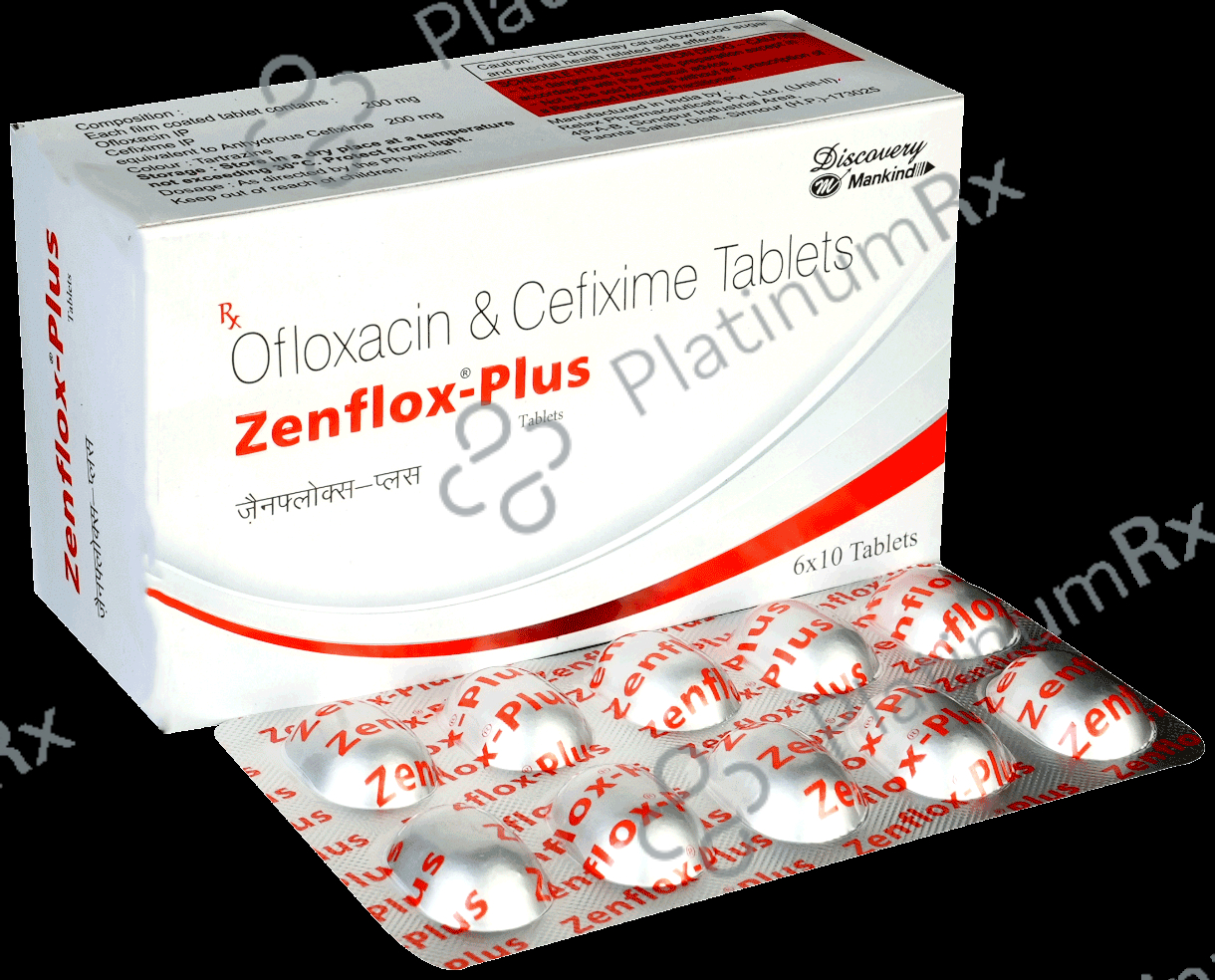 Zenflox Plus 200/200mg Tablet 10s