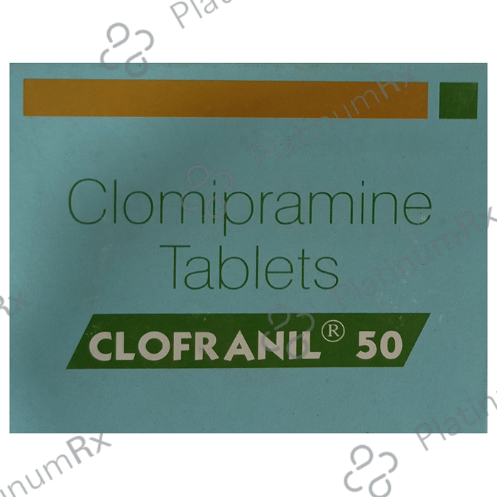 Clofranil 50mg Tablet 10s