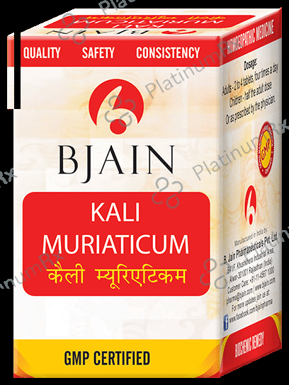 Bjain Kali Muriaticum Biochemic Tablet 6X 450 gm