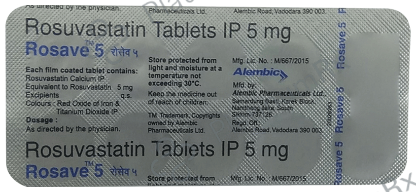 Rosave 5 Tablet 10 tablets