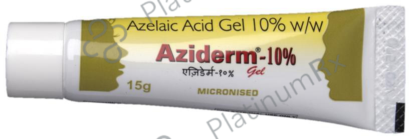 Aziderm 10% Gel 15gm