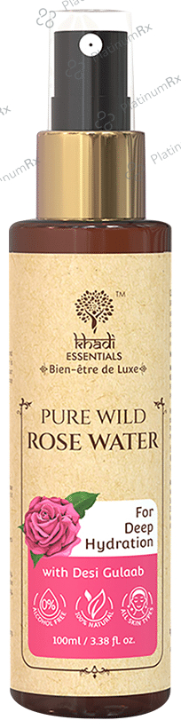 Khadi Essentials Pure Wild Rose Water