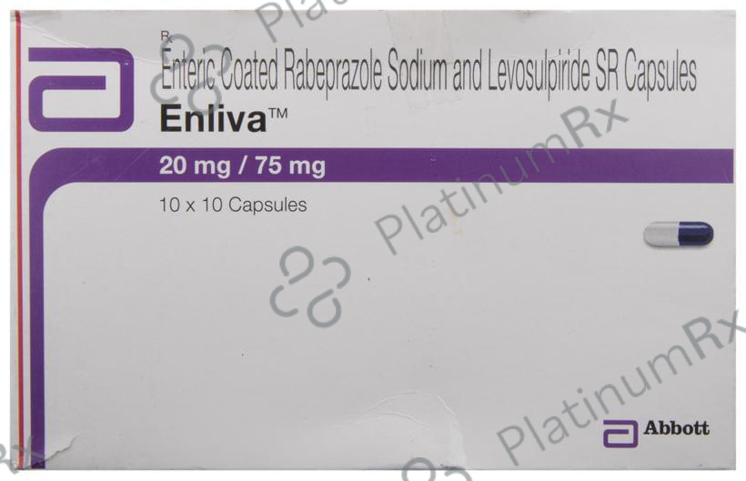 Enliva 20/75mg Capsule SR 10s