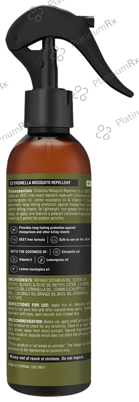 Fabindia Fabessentials Citronella Mosquito Repellent 200 ml