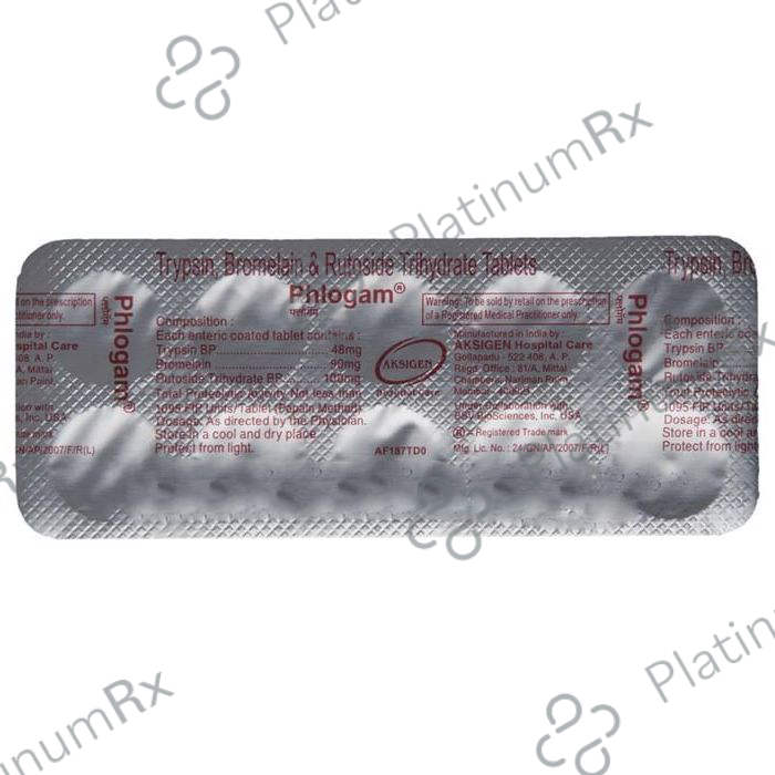 Phlogam 90/100/48mg Tablet 10s